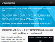 Tablet Screenshot of fundipedia.com